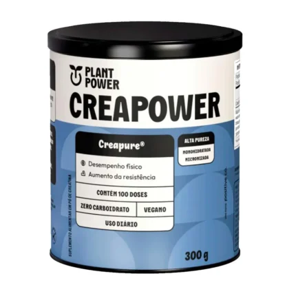 Creatina em Pó Vegana Creapower Plant Power 300g