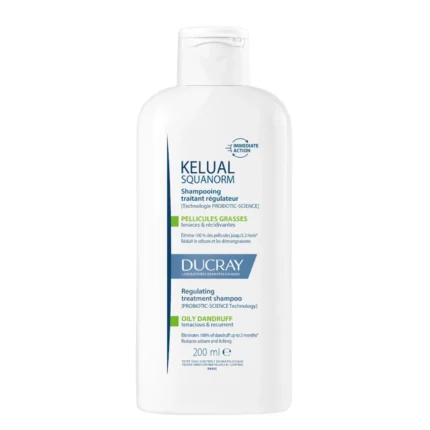 Shampoo Anticaspa Kelual S Squanorm para Cabelos Normais a Oleosos 200ml