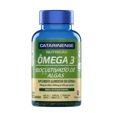 Ômega 3 Biocultivado de Algas Catarinense Nutrição 120 Cápsulas