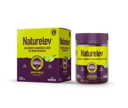 Naturalev Suplemento Alimentar À Base de Fibras Em Geléia Ameixa Kress 250G