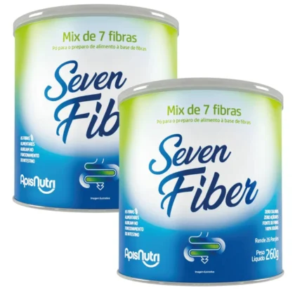 Kit 2X Seven Fiber 260G Mix de 7 Fibras - Apisnutri