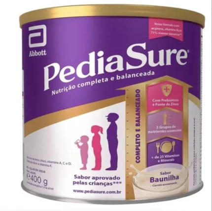 Pediasure Suplemento Alimentar Baunilha 400G