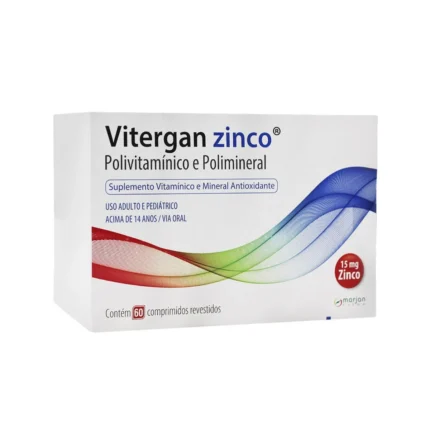 Polivitamínico Vitergarn Zinco 60 comprimidos