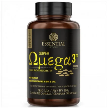 Super Omega 3 Tg (180 Cápsulas) 1000mg - Essential Nutrition