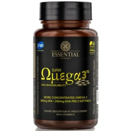 Super Omega 3 Tg 500mg - 120 Capsulas - Essential Nutrition